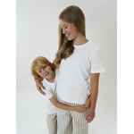 Футболка детская T-BOLKA KIDS, белая (белоснежная), 12 лет