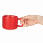 Чашка JUMBO, VER.2, матовая, красная
