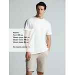 Футболка унисекс T-BOLKA 140, белая (белоснежная), размер S