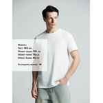 Футболка унисекс T-BOLKA 160, белая (белоснежная), размер 4XL