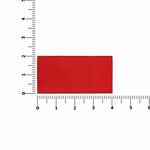 Лейбл тканевый EPSILON, XXS, красный