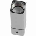 Брелок с фонариком LUMITRONIC, металлик