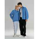 Толстовка унисекс NEOFIT, синяя, размер XS/S
