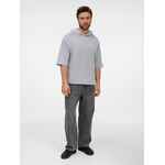 Футболка оверсайз унисекс с капюшоном NEOFIT, светло-серая, размер XS/S