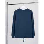 Свитшот унисекс VOZDUH, темно-синий, размер XS/S