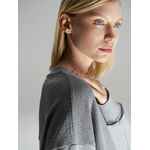 Свитшот оверсайз унисекс VOZDUH, светло-серый, размер XS/S