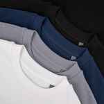 Свитшот оверсайз унисекс VOZDUH, светло-серый, размер XS/S