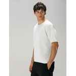 Футболка оверсайз унисекс VOZDUH, молочно-белая, размер XS/S