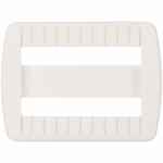 Пряжка — регулятор ремня FERMO, белая