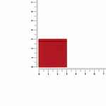 Лейбл из ПВХ KARE, красный