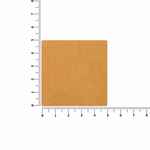 Лейбл кожаный PASEK, L, бежевый