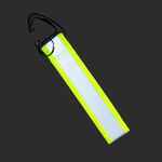 Светоотражающий брелок FLASHLINE, серый с зеленым