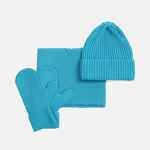 Шарф YONG, ярко-голубой