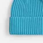 Шапка YONG, ярко-голубая