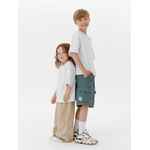 Футболка детская оверсайз TEEZER, белая, 6 лет