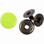 Кнопка CLAVIS, M, желтый неон