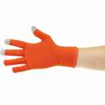 Перчатки сенсорные URBAN FLOW,оранжевые, размер S/M