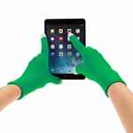 Перчатки сенсорные URBAN FLOW, зеленые, размер S/M