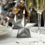 Свеча HIGH FIVE, серебристая