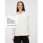 Толстовка унисекс S3, молочно-белая, размер M/L