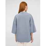 Футболка оверсайз унисекс T9, серая, размер XS/S