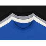 Футболка оверсайз унисекс T9, черная, размер XS/S