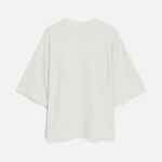 Футболка оверсайз унисекс T9, молочно-белая, размер XS/S