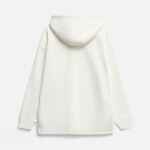 Худи оверсайз унисекс SNUGGIE, молочно-белое, размер XS/S