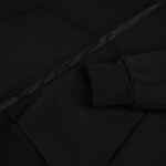 Толстовка унисекс оверсайз ZIPPY, черная, размер XS/S