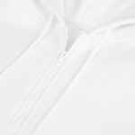 Толстовка унисекс оверсайз ZIPPY, белая, размер XS/S