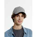 Бейсболка WOOLRIDGE, серый меланж