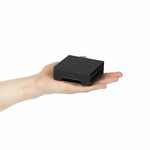 Складная станция беспроводной зарядки TRIFLEX, черная