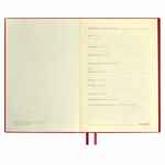 Ежедневник MERIDA, датированный, красный