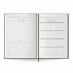 Ежедневник ANACONDA, недатированный, серебристый