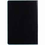 Ежедневник ALANIS, недатированный, черный с голубым