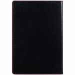 Ежедневник ALANIS, недатированный, черный с красным