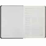 Ежедневник ALANIS, недатированный, черный с красным