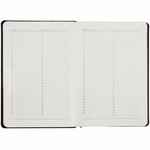 Ежедневник ALANIS, недатированный, черный с фиолетовым