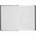 Ежедневник ALANIS, недатированный, черный с зеленым