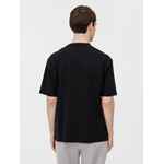 Футболка оверсайз унисекс SIDELINE, черная, размер XS/S