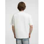 Футболка оверсайз унисекс SIDELINE, молочно-белая, размер XS/S