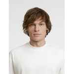 Футболка оверсайз унисекс SIDELINE, молочно-белая, размер XS/S