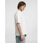 Футболка оверсайз унисекс SIDELINE, молочно-белая, размер XS/S