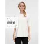 Футболка оверсайз унисекс AVENU, молочно-белая, размер XS/S