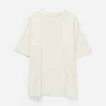 Футболка оверсайз унисекс AVENU, молочно-белая, размер XS/S