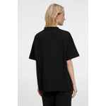 Футболка оверсайз унисекс SINKOPA, черная, размер XS/S