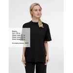 Футболка оверсайз унисекс SINKOPA, черная, размер XS/S