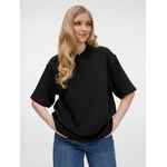 Рубашка поло унисекс TIIMI, черная, размер XS/S