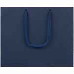 Пакет бумажный AMPLE PLUS S, синий