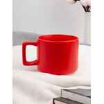 Чашка JUMBO в коробке матовая, красная